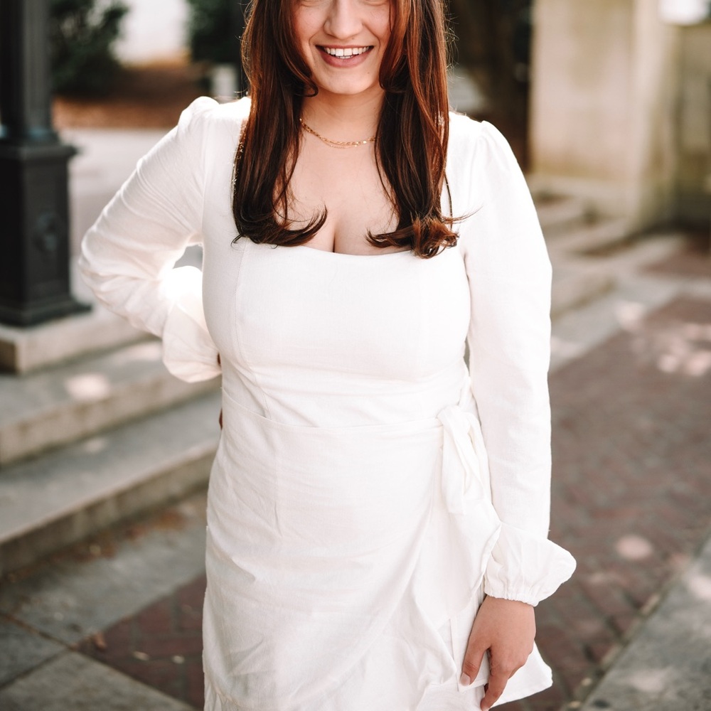 Princess Polly White Mini Dress - Picture 2 of 4